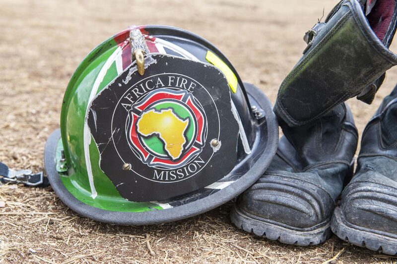 virtual fire training in Kenya