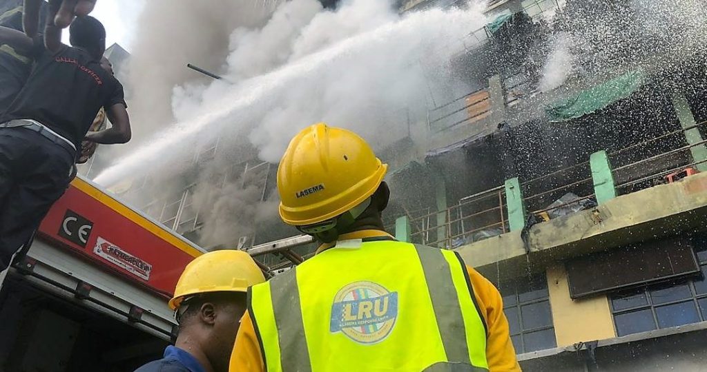 African market fire risks