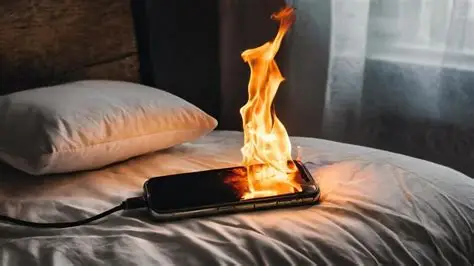 Phone Charging Fires in Africa