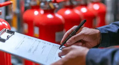 Annual fire inspection in Kenya