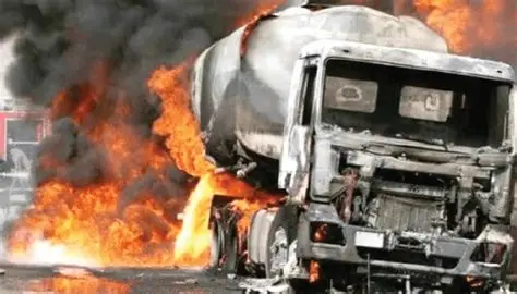tanker fires in Africa