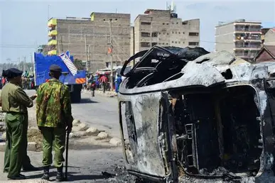 Public transport fires in Africa 