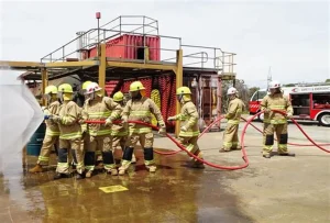fire prevention training Kenya firefighters