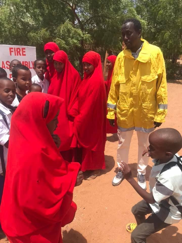 Fire prevention officer Mandera