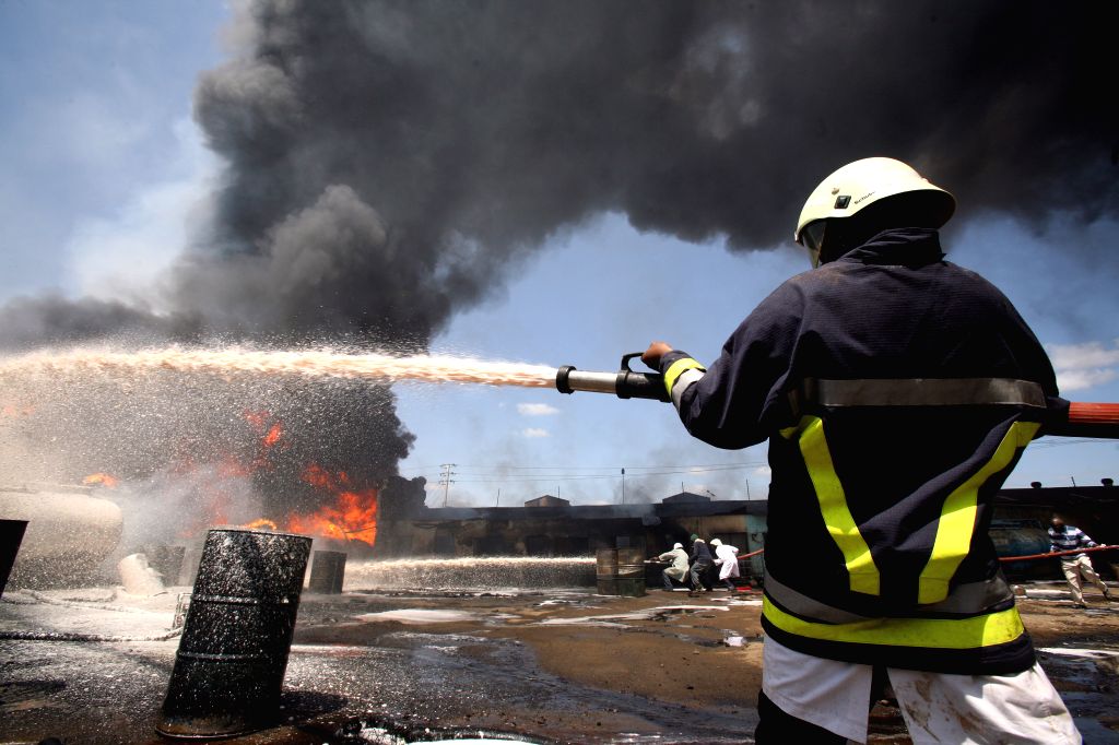challenges of Kenya firefighters