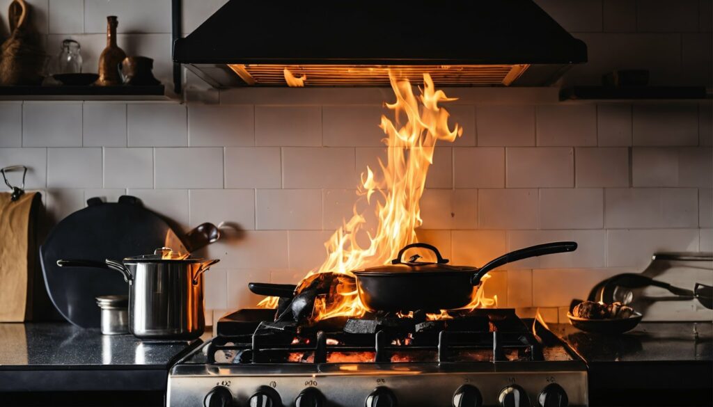Kitchen Fire Hazards