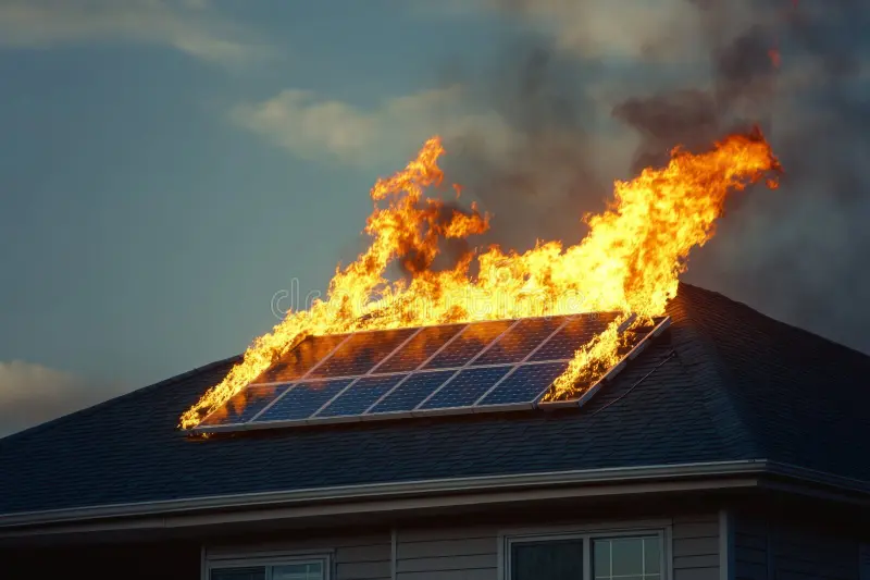 Solar fires in Kenya