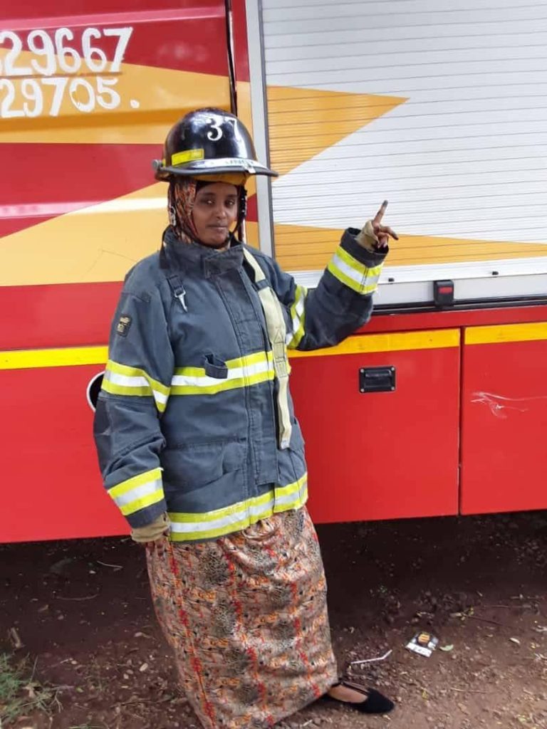 firefighter career in Kenya