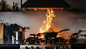 Kitchen Fire Hazards